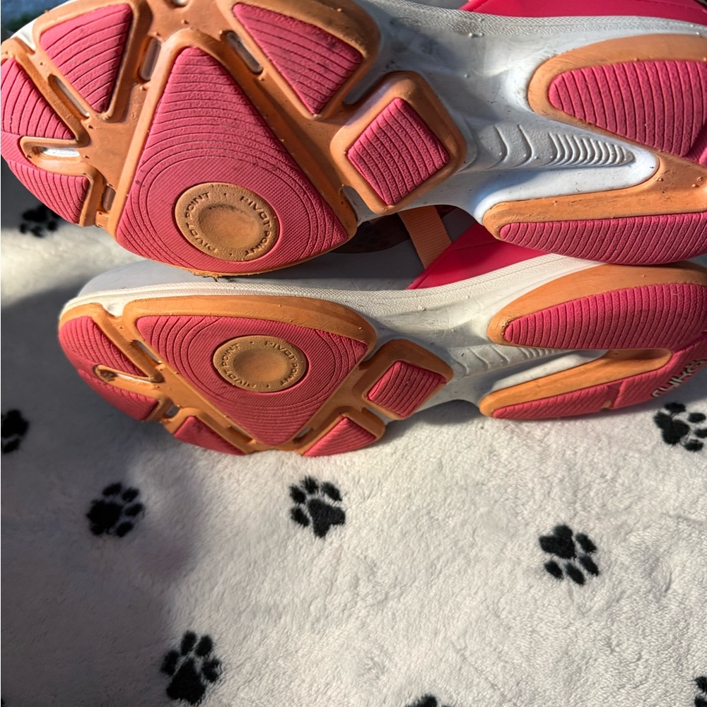 Ryka Women's Pink and Gray Athletic High-Tops - Picture 3 of 4